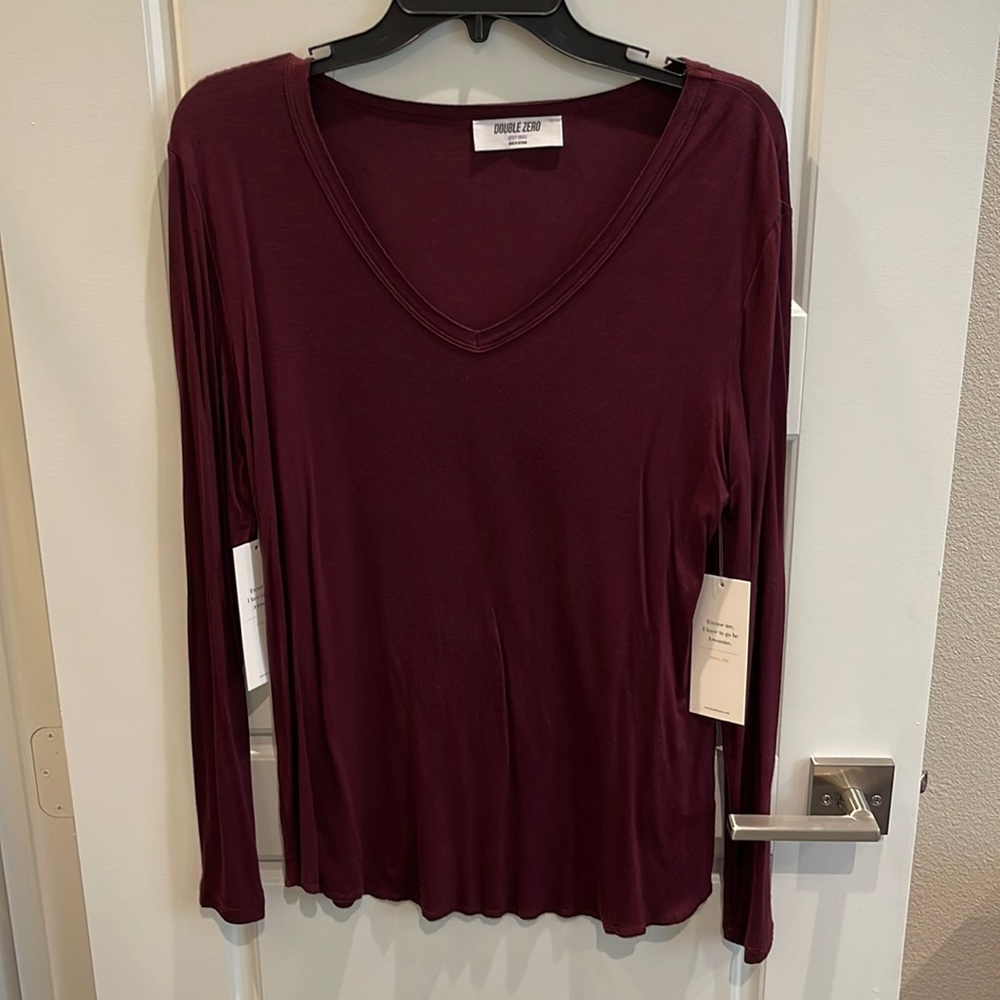 Maroon long sleeve